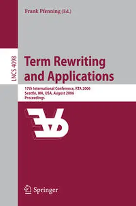 Pfenning | Term Rewriting and Applications | E-Book | sack.de