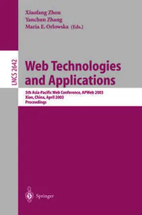 Zhou / Zhang / Orlowska | Web Technologies and Applications | E-Book | sack.de