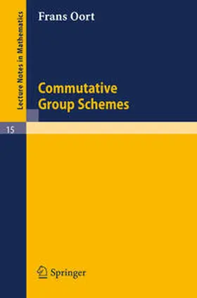 Oort | Commutative Group Schemes | E-Book | www.sack.de