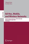 Ravi / Kunz |  Ad-Hoc, Mobile, and Wireless Networks | Buch |  Sack Fachmedien