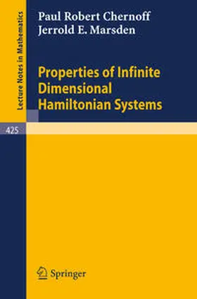 Chernoff / Marsden |  Properties of Infinite Dimensional Hamiltonian Systems | eBook | Sack Fachmedien