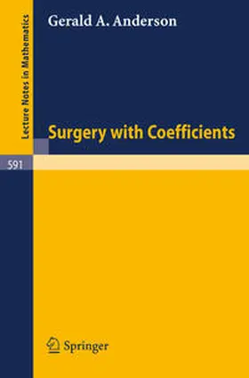 Anderson | Surgery with Coefficients | E-Book | www.sack.de