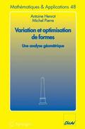 Henrot / Pierre |  Variation et optimisation de formes | eBook | Sack Fachmedien