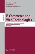 Bauknecht / Werthner / Pröll |  E-Commerce and Web Technologies | Buch |  Sack Fachmedien
