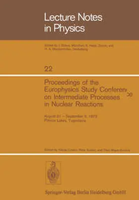 Cindro / Kulisic / Mayer-Kuckuk | Proceedings of the Europhysics Study Conference on Intermediate Processes in Nuclear Reactions | E-Book | www.sack.de