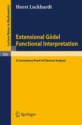 Luckhardt | Extensional Gödel Functional Interpretation | E-Book | www.sack.de