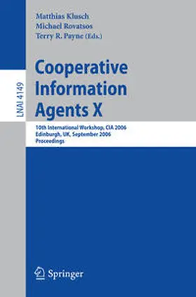 Klusch / Rovatsos / Payne | Cooperative Information Agents X | E-Book | sack.de