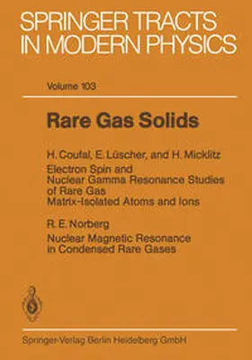  Rare Gas Solids | eBook | Sack Fachmedien