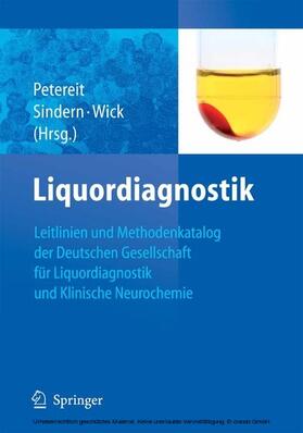 Petereit / Sindern / Wick |  Liquordiagnostik | eBook | Sack Fachmedien
