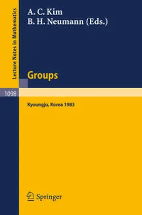 Kim / Neumann | Groups - Korea 1983 | E-Book | sack.de
