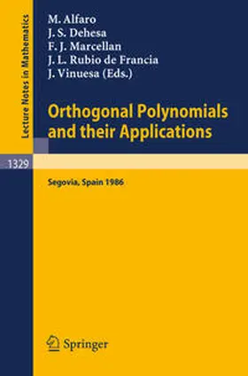 Alfaro / Dehesa / Marcellan | Orthogonal Polynomials and their Applications | E-Book | www.sack.de