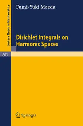 Maeda | Dirichlet Integrals on Harmonic Spaces | E-Book | sack.de