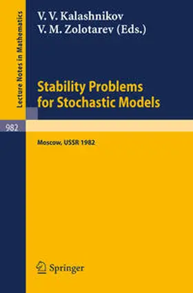 Kalashnikov / Zolotarev | Stability Problems for Stochastic Models | E-Book | www.sack.de