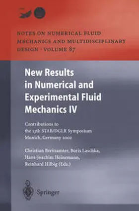 Breitsamter / Laschka / Heinemann |  New Results in Numerical and Experimental Fluid Mechanics IV | eBook | Sack Fachmedien