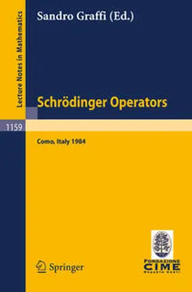 Graffi |  Schrödinger Operators, Como 1984 | eBook | Sack Fachmedien
