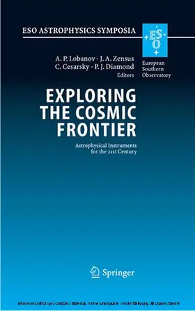 Lobanov / Zensus / Cesarsky | Exploring the Cosmic Frontier | E-Book | sack.de