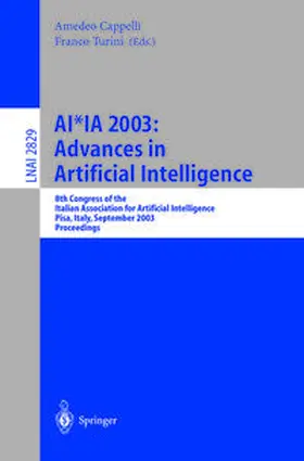Cappelli / Turini |  AI*IA 2003: Advances in Artificial Intelligence | eBook | Sack Fachmedien
