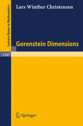 Christensen | Gorenstein Dimensions | E-Book | www.sack.de