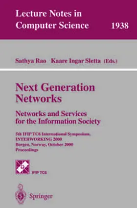 Rao / Sletta | Next Generation Networks. Networks and Services for the Information Society | E-Book | www.sack.de