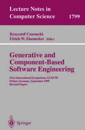 Czarnecki / Eisenecker | Generative and Component-Based Software Engineering | E-Book | sack.de