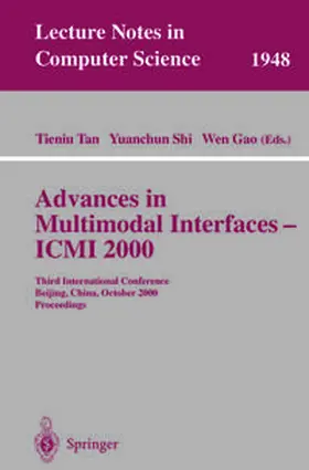Tan / Shi / Gao | Advances in Multimodal Interfaces - ICMI 2000 | E-Book | sack.de