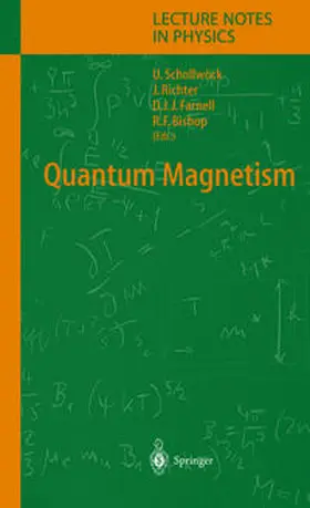 Schollwöck / Richter / Farnell | Quantum Magnetism | E-Book | www.sack.de