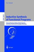 Schmid |  Inductive Synthesis of Functional Programs | Buch |  Sack Fachmedien