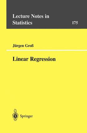 Groß | Linear Regression | Buch | 978-3-540-40178-0 | sack.de