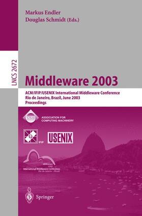 Schmidt / Endler | Middleware 2003 | Buch | 978-3-540-40317-3 | sack.de