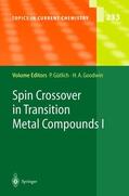 Goodwin / Gütlich |  Spin Crossover in Transition Metal Compounds I | Buch |  Sack Fachmedien