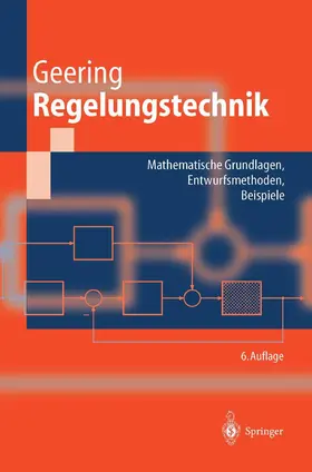 Geering |  Regelungstechnik | Buch |  Sack Fachmedien