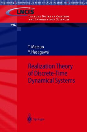 Hasegawa / Matsuo | Realization Theory of Discrete-Time Dynamical Systems | Buch | 978-3-540-40675-4 | sack.de