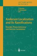 Kettemann / Brandes |  Anderson Localization and Its Ramifications | Buch |  Sack Fachmedien