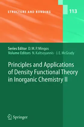 Kaltsoyannis / McGrady |  Principles and Applications of Density Functional Theory in Inorganic Chemistry II | eBook | Sack Fachmedien