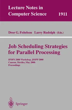 Rudolph / Feitelson |  Job Scheduling Strategies for Parallel Processing | Buch |  Sack Fachmedien