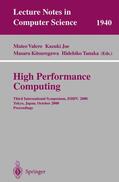 Valero / Tanaka / Joe |  High Performance Computing | Buch |  Sack Fachmedien