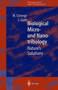 Gorb / Scherge |  Biological Micro- and Nanotribology | Buch |  Sack Fachmedien