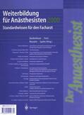 Bardenheuer / Spahn / Forst |  Weiterbildung für Anästhesisten 2000 | Buch |  Sack Fachmedien