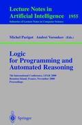 Voronkov / Parigot |  Logic for Programming and Automated Reasoning | Buch |  Sack Fachmedien