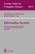 Pieprzyk / Seberry / Okamoto |  Information Security | Buch |  Sack Fachmedien