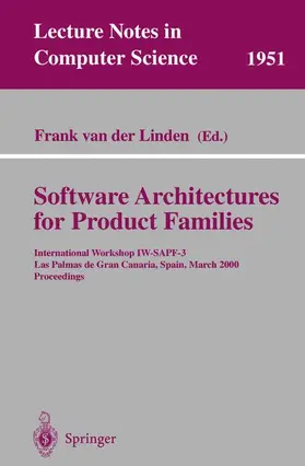 Linden |  Software Architectures for Product Families | Buch |  Sack Fachmedien