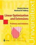 Padberg / Alevras |  Linear Optimization and Extensions | Buch |  Sack Fachmedien