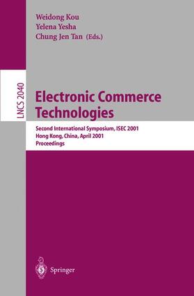 Kou / Tan / Yesha | Topics in Electronic Commerce | Buch | 978-3-540-41963-1 | sack.de