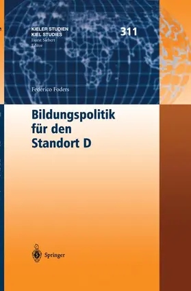 Foders |  Bildungspolitik für den Standort D | Buch |  Sack Fachmedien