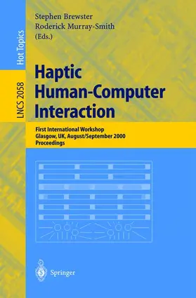 Murray-Smith / Brewster |  Haptic Human-Computer Interaction | Buch |  Sack Fachmedien