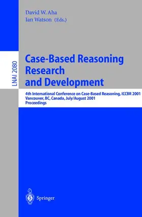 Watson / Aha |  Case-Based Reasoning Research and Development | Buch |  Sack Fachmedien