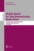 Glitho / Pierre |  Mobile Agents for Telecommunication Applications | Buch |  Sack Fachmedien