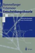 Eickemeier / Rommelfanger |  Entscheidungstheorie | Buch |  Sack Fachmedien