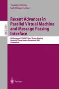 Dongarra / Cotronis |  Recent Advances in Parallel Virtual Machine and Message Passing Interface | Buch |  Sack Fachmedien
