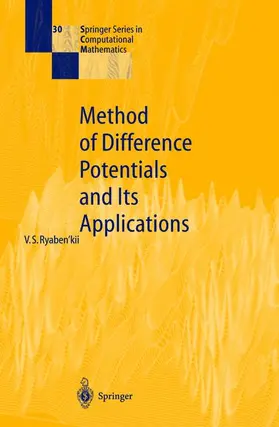 Ryaben'kii |  Method of Difference Potentials and Its Applications | Buch |  Sack Fachmedien